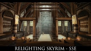 Skyrim SE Mods Relighting Skyrim  SSE [upl. by Zerimar871]