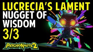 Lucrecia’s Lament All Nugget of Wisdom Locations  Psychonauts 2 Collectibles Guide [upl. by Delaney77]