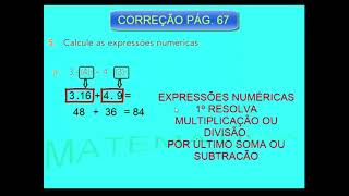 EXPRESSÕES NUMÉRICAS PASSO A PASSO [upl. by Ev262]