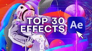 Top 30 Best Effects in After Effects [upl. by Questa]