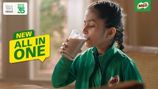 Try the NEW NESTLÉ MILO All in one which gives your Champ the Energy to go further [upl. by Conyers]