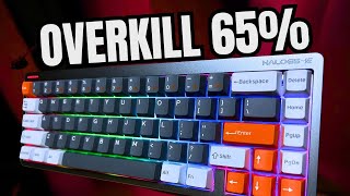 Nuphy Halo65 HE  Wired 8k Hall Effect Rapid Trigger Mechanical Keyboard [upl. by Veradia527]