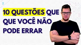 10 QUESTÕES QUE VOCÊ NÃO PODE ERRAR  INFORMÁTICA PARA CONCURSOS [upl. by Luise411]