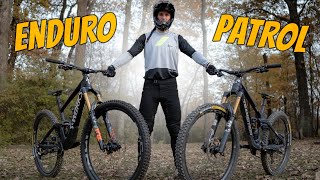 Which is Faster  Specialized Enduro vs Transition Patrol [upl. by Chivers395]