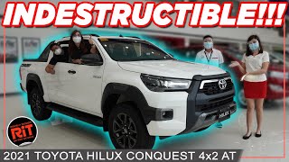 2021 Toyota Hilux Conquest 4x2 AT  Pickup Truck Philippines [upl. by Roleat]