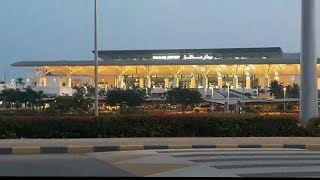 Salalah airport  New International Airport in Salalah  Oman  Salalah airport time is 645pm [upl. by Brandenburg]