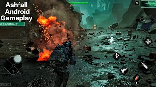 ASHFALL  upcoming new game  Android Gameplay gaming on dimensity8200 newmobilegames [upl. by Collins]