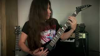 Cannibal Corpse  Entrails Ripped From a Virgins Cunt guitar cover [upl. by Imyaj875]