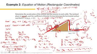 Week 710 Example 2 of Equation of Motion [upl. by Caylor]