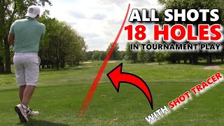 Tournament 2 ALL SHOTS 18 holes with SHOT TRACERS  Blacklick Woods Golf Course  Ohio Golf Vlogs [upl. by Sharyl]