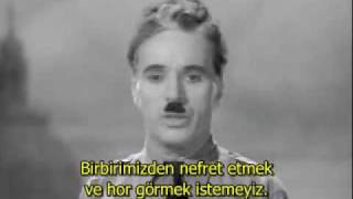 Charlie Chaplin  The Great Dictator Konuşması [upl. by Eijneb5]