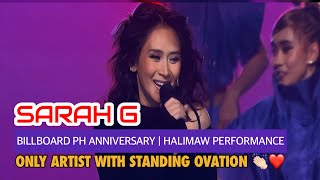 Sarah G  Billboard PH 1st Anniversary  Kilometro DatiDati Alam Tala  Fancam [upl. by Ynor493]