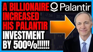 PLTR Stock News Ray Dalio’s 500 Increase in Palantir Shares—Should You Follow [upl. by Sally747]