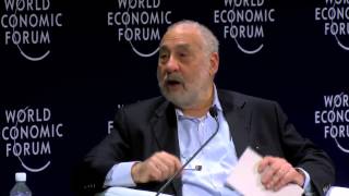 Joseph Stiglitz on the future impacts of Europes austerity cuts at la15 [upl. by Ecydnak]