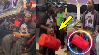 Burna Boy Shot Down Lagos Like Davido as He Splashed Millions Of Naira at The club [upl. by Bibbie]