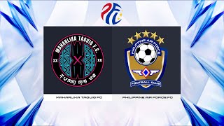 PFL Season 2024  Maharlika Taguig FC vs Philippine Air Force FC [upl. by Caine187]