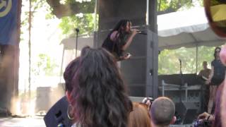 Kelela  Enemy  Live at Pitchfork 2014 [upl. by Ailene]