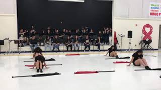 Faded color guard routine [upl. by Madriene370]