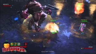 Diablo 3 PS3 PostGame Secret Boss Fight  Realm of Turmoil [upl. by Towny]