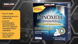 Minoxidil 5 Kirkland SUA Foam how to use [upl. by Baptista]