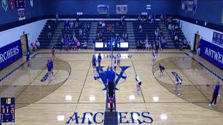 Antwerp vs Edon High School Girls Varsity Volleyball [upl. by Yankee657]