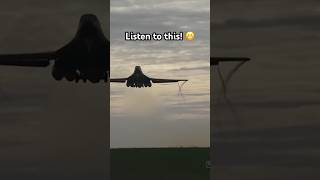 Awesome Low B1 Bomber Takeoff shortvideo military aviation [upl. by Helas930]