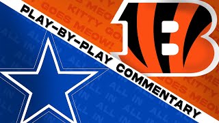 Cowboys vs Bengals Live Play by Play amp Reaction [upl. by Town]