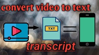 Easy way to Convert YT Video into Text from Mobile Phone [upl. by Stroup]