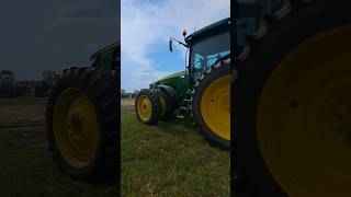 John Deere 8310r tractorpower johndeere farming farmpower farmequipment [upl. by Wells]