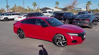 2022 Honda Accord Sport Sedan Yuma El Centro Imperial Valley Calexico [upl. by Llennaj]