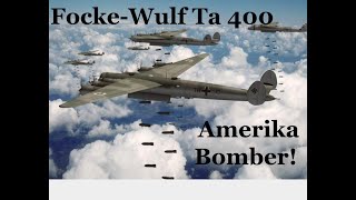 Amerika Bomber FockeWulf Ta 400 [upl. by Ydal]