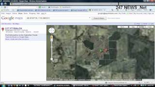 Triagle UFO on Google Maps Satellite Image MUST SEE REAL UFO [upl. by Amoakuh]