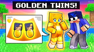 Im PREGNANT with GOLDEN TWINS In Minecraft [upl. by Dickinson]