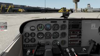 2 Airfoillabs Cessna 172 SP 161  Basic Setup [upl. by Swisher]