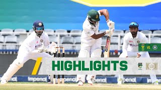 Proteas vs India  2nd TEST HIGHLIGHTS  DAY 2  BETWAY TEST SERIES Imperial Wanderers 4 Jan 2022 [upl. by Herzen]