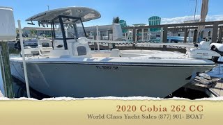 2020 Cobia 262 CC [upl. by Yrdnal]