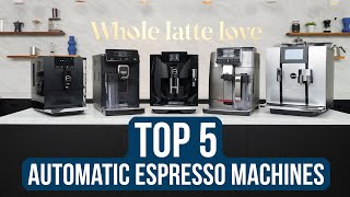 Top 5 Favorite Automatic Espresso Machines of 2021 [upl. by Sivla]