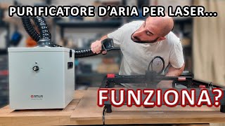 PUZZA MORIRO SOFFOCATO ORTUR AIR PURIFIER Purificatore daria per laser [upl. by Mike]