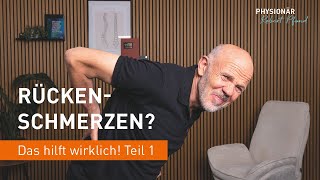 Rückenschmerzen verstehen und behandeln – Teil 1 Physiotherapie die wirkt [upl. by Henka]