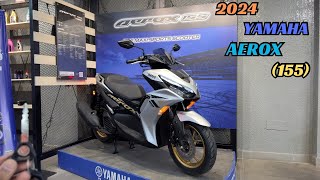 Bikes की market खा गया ये2024 Yamaha Aerox 155cc comfort amp power onroad price  Detail review 🔥 [upl. by Kallista]