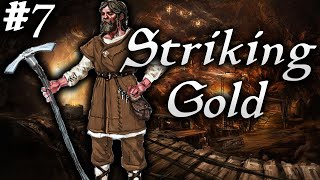 Skyrim Life as a Miner Episode 7  Striking Gold [upl. by Milla670]