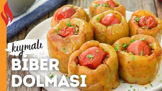 Kıymalı Biber Dolması  Nasıl Yapılır [upl. by Nnyltak]