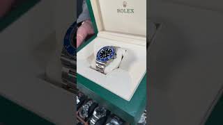 Rolex Submariner Cookie Monster Blue Ceramic Bezel White Gold Watch 126619 Review  SwissWatchExpo [upl. by Gentille200]