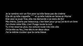 PAROLES Maître Gims GunShot Official Lyrics [upl. by Yrennalf]