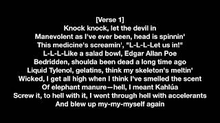 Eminem  Venom Clean Lyrics [upl. by Kaleb]