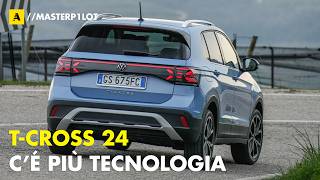 Nuova Volkswagen TCross 2024  Più TECNOLOGICA ma sempre CONCRETA Da 26200 euro [upl. by Oivalf]