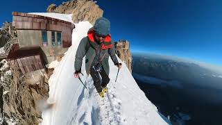 Aiguille du Midi  Passage de la crète [upl. by Blaise]