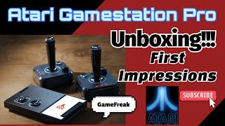 Atari Gamestation Pro Unboxing and first impressions unboxing gaming atari [upl. by Peri504]