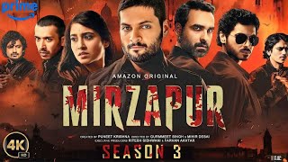 Mirzapur Season 3  Trending Web Series 2024  Prime Video4k HD video prime video [upl. by Imef]