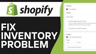 The Product Has Inventory but Shows as Sold Out Shopify  Solution [upl. by Papagena]